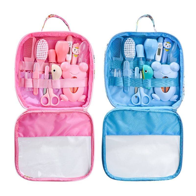 Kit de higiene para bebé, Kit de cuidado para recién nacido, termómetro, cortaúñ
