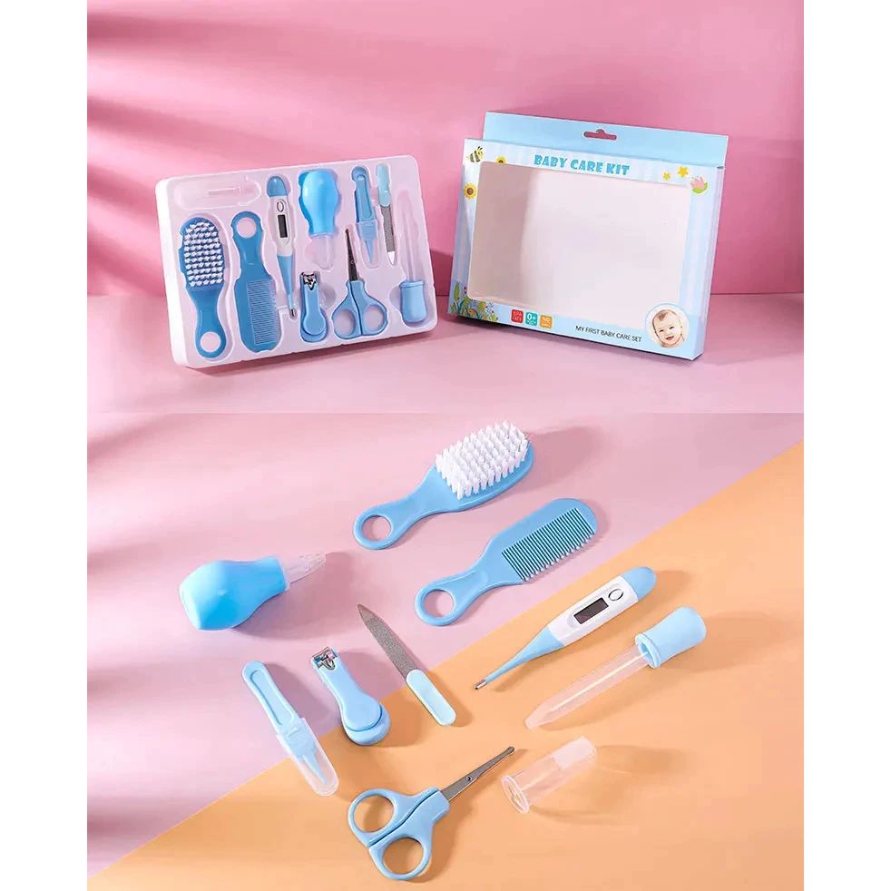Kit de higiene para bebé, Kit de cuidado para recién nacido, termómetro, cortaúñ